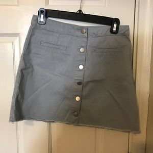 Button Up Skirt